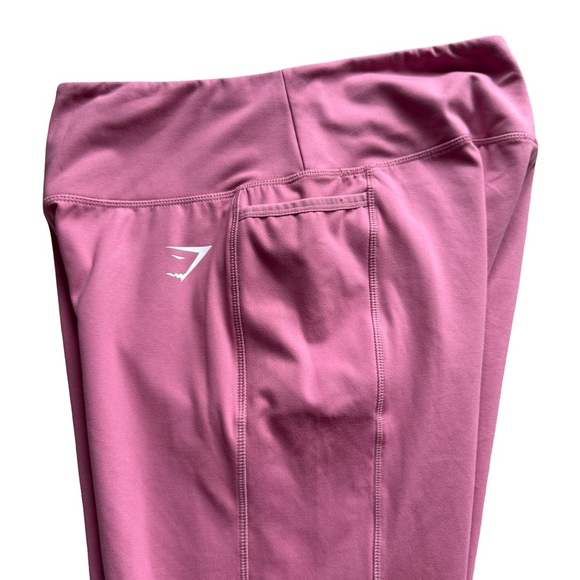 Gymshark 28” Mauve Leggings with Pockets - Size L/XL - Picture 5 of 8